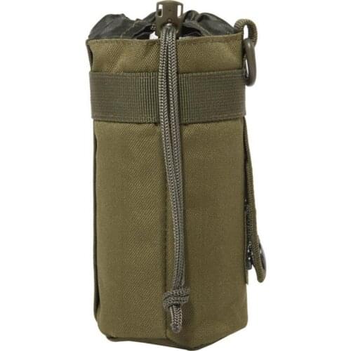 50% Hot Sale Outdoor Portable Tactical Military Hiking Water Bottle Kettle Bag Pouch Holder For Climbing Water Bag