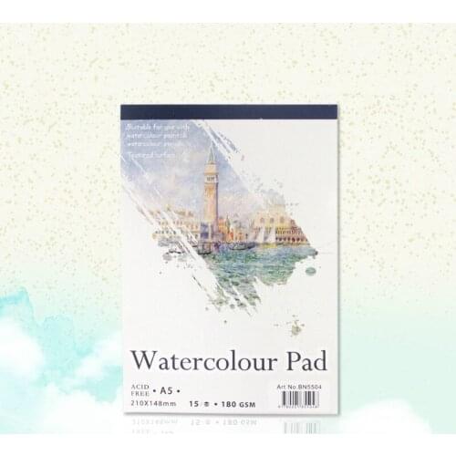 A5/A4 Watercolor Book Water Color Paper Sketch Notepad for Painting Drawing Diary Journal Creative Notebook Art Supplies