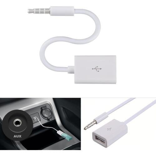 Car AUX Audio Plug Jack Converter Cable Cord for Volkswagen VW Polo Tiguan Passat B6 B7 B8 T5 T6 Golf UP Vento Arteon Touareg