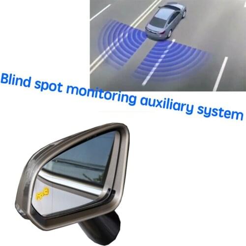 Car BSD BSM BSA Blind Area Spot Warning Drive Mirror Rear Radar Detection System For Volvo V60 MK2 2018~2020