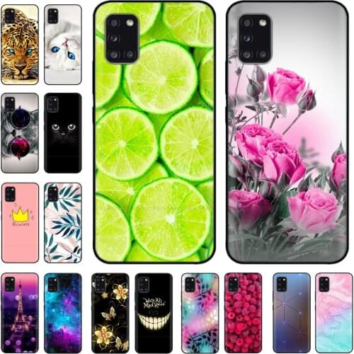 For Samsung Galaxy A31 Case Silicon Back Cover Phone Case for Samsung A31 A 31 A315 SM-A315F Soft Case Bumper Coque Fundas Cover