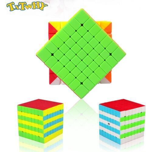 Puzzle Magic Cube Qiyi cube QiXing S 7x7x7 7*7*7 777 High level twist wisdom toys gift professional educational logic game Z