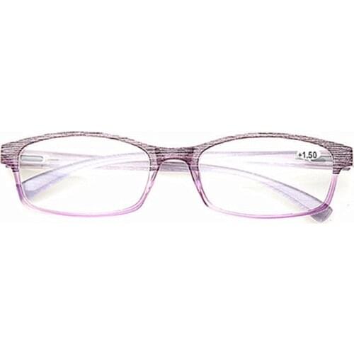 Fashionable reading glasses small frame spring hinge three colors optional malefemale reading glasses, diopter 0 to 600 degrees