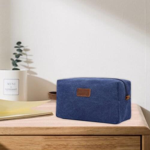 Retro Men Travel Shaving Dopp Kit Cosmetic Makeup Organizer Canvas Toiletry Bag neceser maleta de maquiagem косметичка женская
