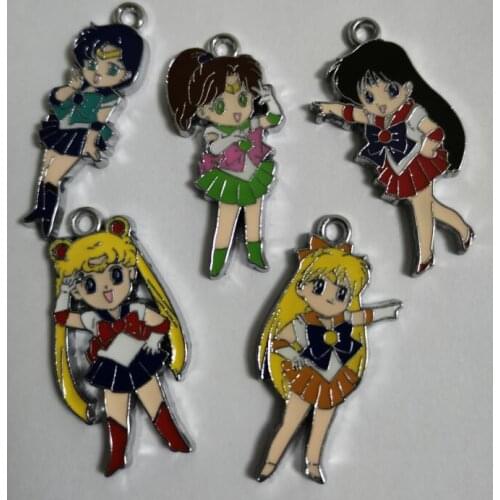 New 20pcs Cartoon Charm Pendant DIY hand Necklace Jewelry Makin Pendants