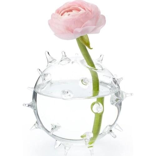 New Magic Floating Crystal Glass Planter Flower Vase Pot Hydroponic Pot Home Terrarium Container Wedding Party Decoration