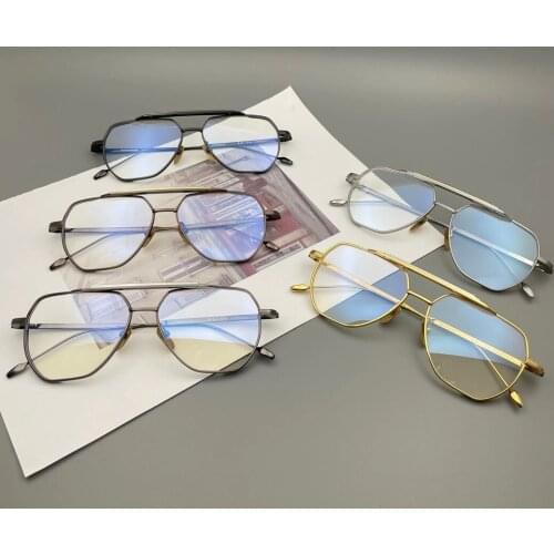 Original Glasses Frame Titanium Prescription Glasses Women Myopia Eyeglasses Frames for men Vintage Japan Designer Brand Glasses