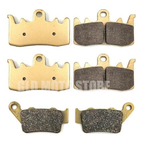 Motorcycle Front / Rear Brass Alloys Brake Pads For BMW F800R F800 R 2015-2018 F800R Sport 2015
