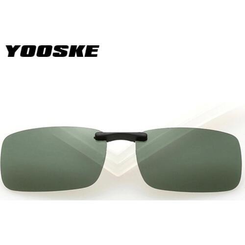 YOOSKE Men Polarized Sunglasses Women Driving Night Vision Goggles Glasses Male Female Clip On Sun Glasses Anti-UVA UVB