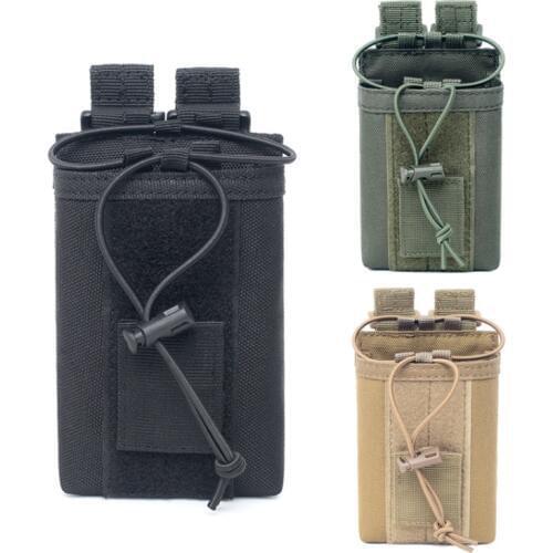 Outdoor hunting Package Pouch Tactical Sports Molle Nylon Radio Walkie Talkie Holder Bag Magazine Mag Pouch Pocket