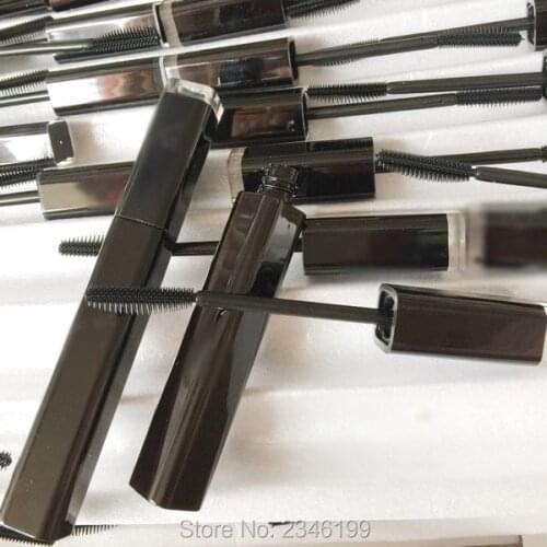 10ML 30pcs/lot Empty DIY Mascara Tube, Plastic Black Eye Cream Packaging Container, New Arrival Top Grade Empty Mascara Tube