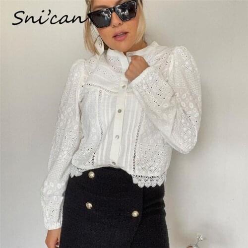 Блузки с вышивкой Snican China At AliExpress