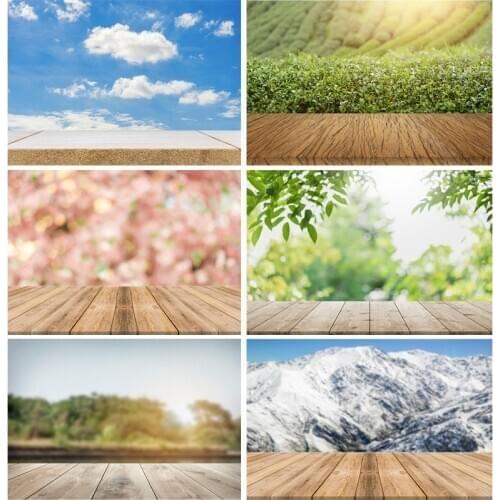 Vinyl Retro Wood Board Texture Photo Backdrops Scenery Wooden Floor Plank Photography Background for Photo Studio 20103FMB-06
