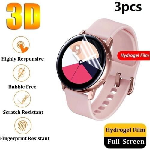 Protective Film for Samsung Galaxy Active 2 44mm 40mm Screen Protector (Not Glass) for Samsung Active 2 Film Protection Foil