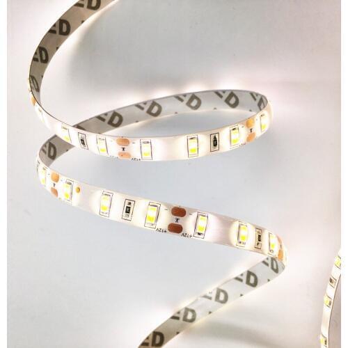 5M/Roll 5630 LED Strip light DC12V 60 led/m 5m 300led No-Waterproof SMD 5630/5730 Cold White 6500K warm white 3500K