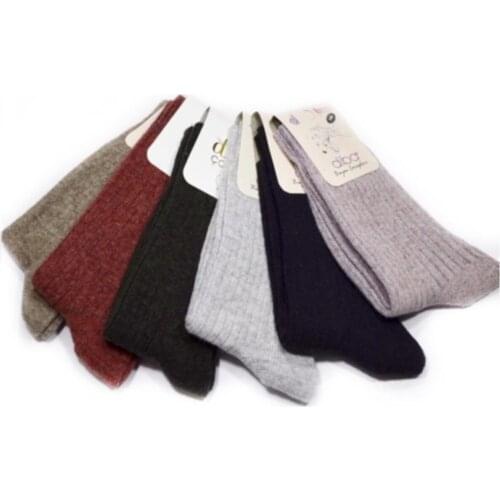 6 pcs Lambswool Wool Winter Female Socket