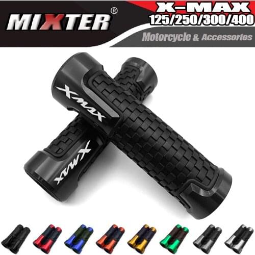 Motorcycle Accessories 22mm Hand Grips Rubber Gel Handle Grip Handlebar For YAMAHA XMAX125 X-MAX250 X-MAX 300 XMAX 400 All Year