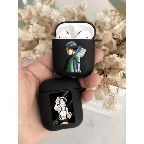 Attacking Giant TPU soft silicone Airpod Case For Airpods 2 Airpods1 Airpods pro 3 black Fundas Japan Anime Phone cover