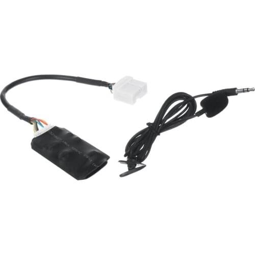 Car Radio Audio Adapter Bluetooth Aux Cable Microphone Handsfree for Honda Accord Civic CRV Fit Siming Odyssey