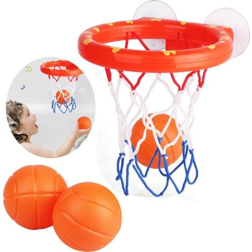 Bathroom shooting childrens bathroom sucker basketball frame baby water playing basketball stand bath toys Bathroom basketball