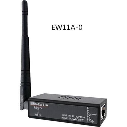 Elfin-EW11A-0/ EW11A Wide Voltage Wireless Networking Devices Modbus TPC IP RJ45 RS485 to WIFI Serial Server DTU