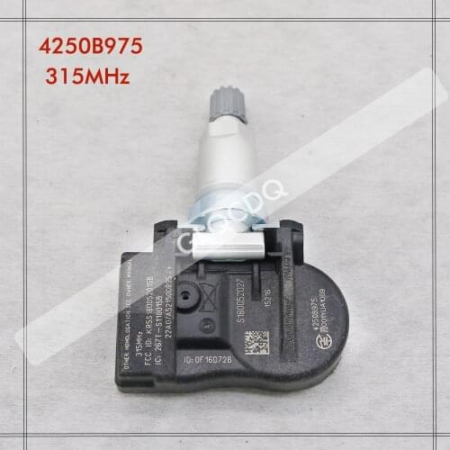 TIRE SENSORS FOR 2012 2013 2014 2015 2016 2017 MITSUBISHI OUTLANDER TPMS WIRELESS 315MHz TIRE PRESSURE SENSOR 4250B975