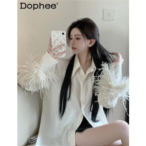 Dophee Womens Office Shirts