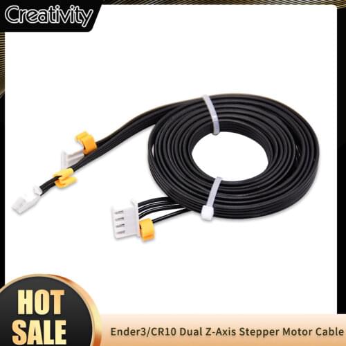 Ender3/CR10 Dual Z-Axis Stepper Motor Line Cable Wire 1.5m Length For CR-10 CR10S/Ender-3 3D printer accessories