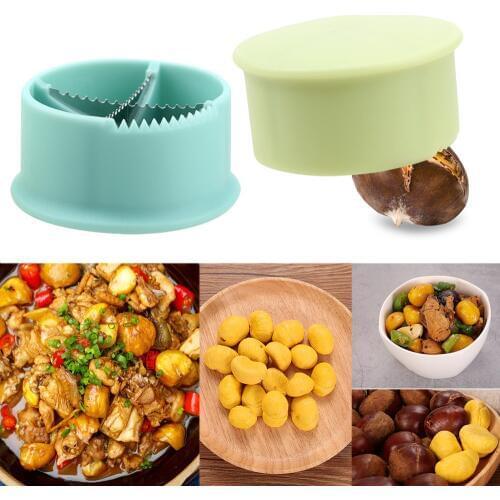 Chestnut Cross Open Knife Quick Chestnut Clip Sheller Walnut Pliers Nut Cracker Sheller Nut Opener Kitchen Tools Gadgets