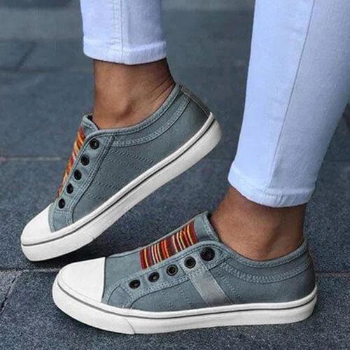 Hot Vulcanized Shoes Women Canvas Sneakers Flat Denim Casual Shoes Women Trainers Stars Ladies Sneakers Rubber Sole