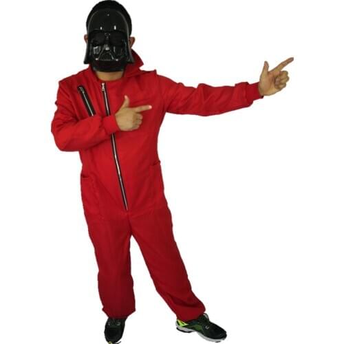 New Moive La Casa De Papel Salvador Dali Costume with Halloween Mask