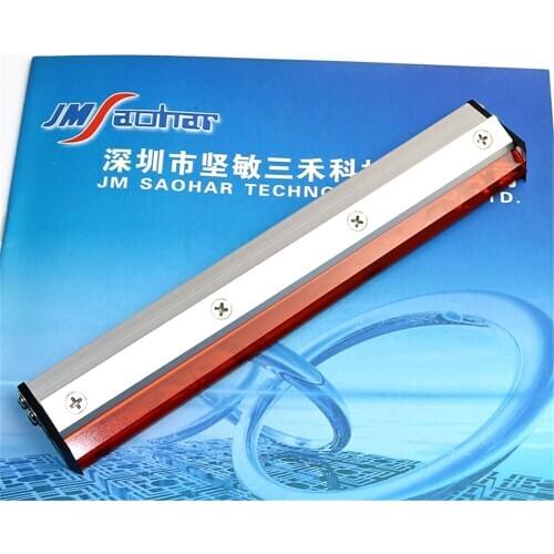 Semi-auto stencil printer red glue rubber squeegee