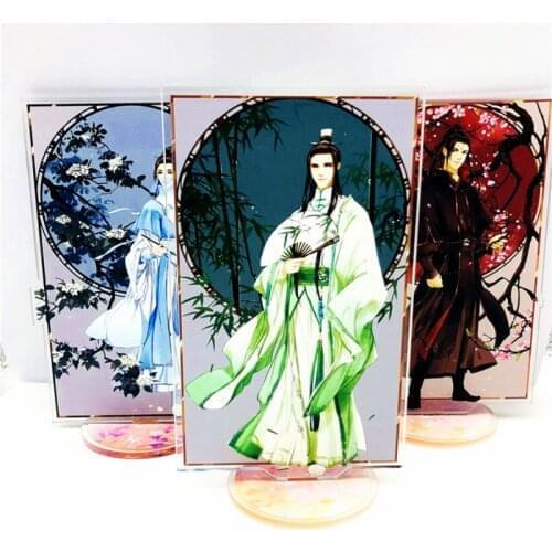 The Scum Villain’s Self-Saving System Acrylic Stand Model Toys Anime Figure Plate Holder Desk Decoration Doulb Side