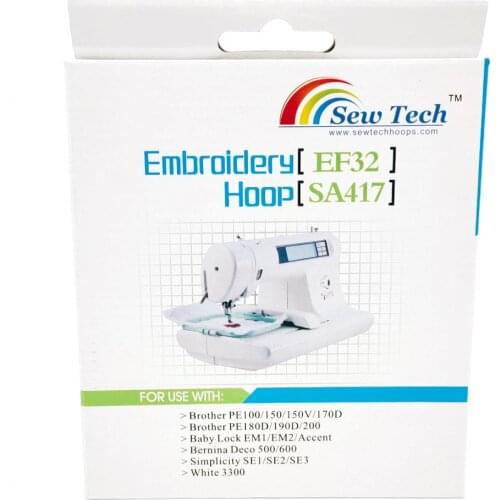 Sew Tech Embroidery Hoops for Brother Embroidery Machine Frames for Brother PE100 150 150V 170D 180D 19D Embroidery Frame