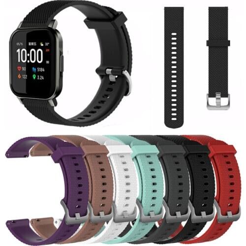 Silicone Strap for Haylou LS02 Smart Watch Replacement Band Bracelet for Haylou LS02 Wristband Belt Correa Accessories