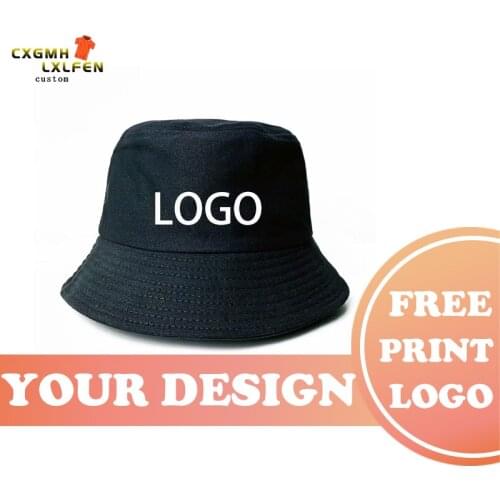 Sunscreen fisherman hat thin style multi-color fashion ins tide unisex sunshade sun round hat custom logo brand text