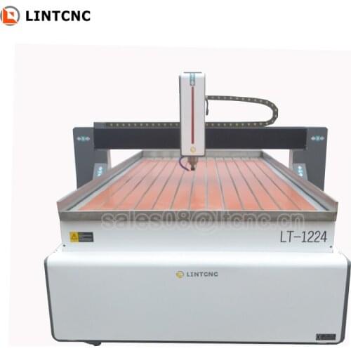 3kw copper brass cutting cnc router machine 1224