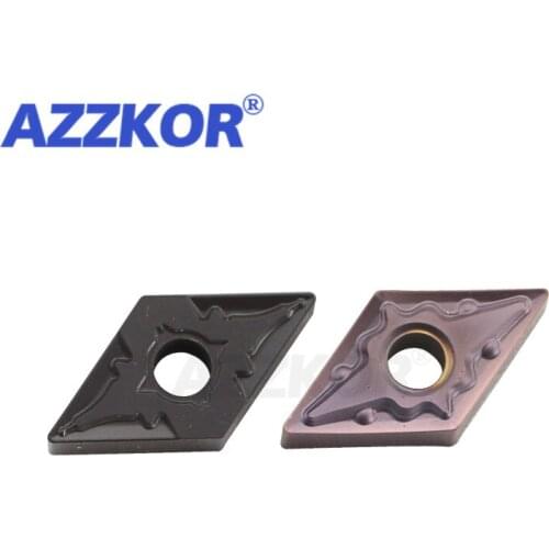 DNMG110404 08-OM TM Carbide Inserts AZZKOR Cutter CNC Lathe Turning Tool For Steel Metal External Tool NT025 NT125 NT205 Coat