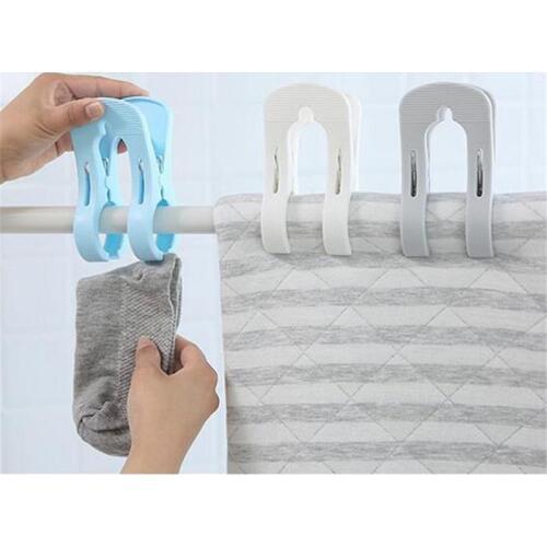 Windproof Creative Color Clips Beach Towel Clamp To prevent the wind Clamp Clothes Pegs Drying Racks Retaining Clip for home