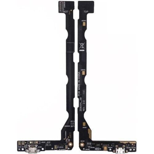 USB Charging Port Board Flex Cable Replacement For Asus Zenfone 2 Laser 6.0 Z00MD Z011D ZE600KL Mobile Phone