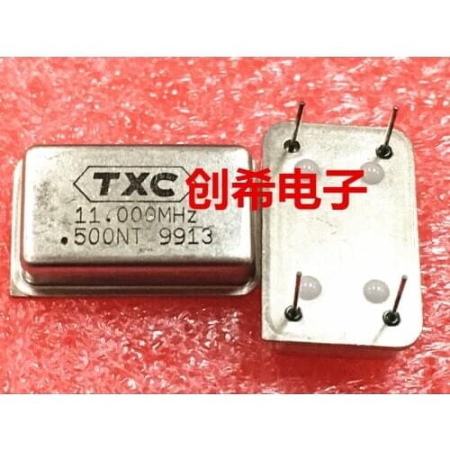 5PCS New and original 11.000MHZ A rectangle