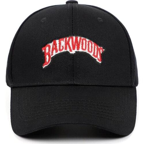 New Brand Embroidery BACKWOODS Letter Dad Hat Fashion Baseball Cap Cotton Hats For Women Men High Quality Snapback Caps