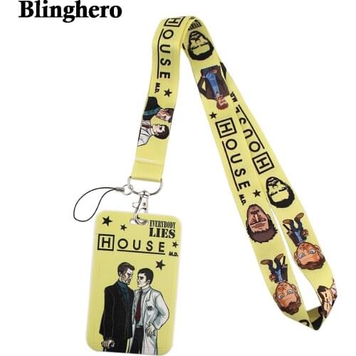 CB419 Hot TV Show Cartoon Bank Credit Card Holder Bus ID Name Work Card Holder For Doctor Nurse Card Cover Business Card