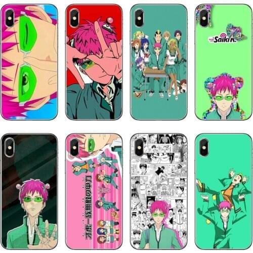 Disastrous Life of Saiki K Kusuo Phone Case For iPhone 12 11 Pro Max Mini XS Max XR X 8 7 Plus 6 6S Plus 5 5S SE 2020