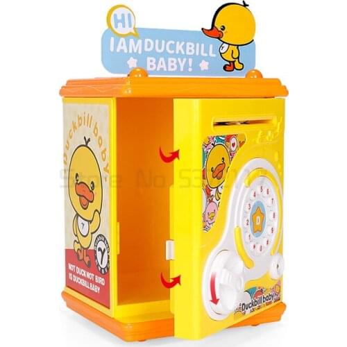 The household childrens deposit box can be used to store things, but it can't be put into the password box