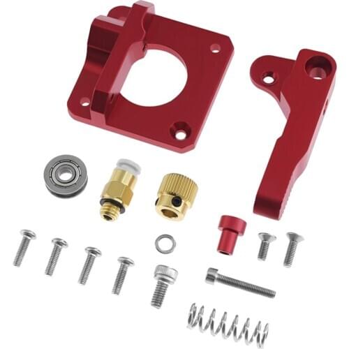 3D Printer Drive Feed Red Left MK8 Extruder for Ender 3 CR10 CR10S PRO CR8