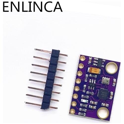 MPU-9250 MPU9250 BMP280 SPI IIC/I2C 10DOF Acceleration Gyroscope Compass 9-Axis Sensor Board Module GY-91 For Arduino 3-5V