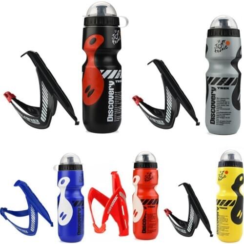 1pcs Mountain bike carbon fiber texture V type kettle frame Bicycle kettle set cycling accessories