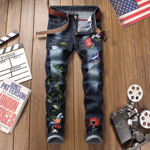 HAYBLST Straight Jeans For Men