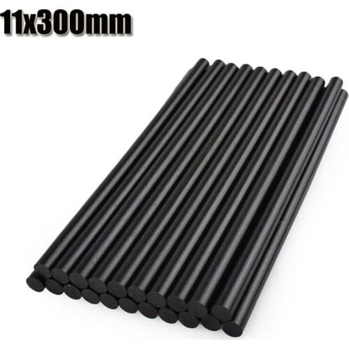 11mmx300mm Black Hot Melt Glue Sticks For Glue Gun Auto Repair Tool Car Dent Paintless Paste Removal Clean Sticky Hand DIY Tools